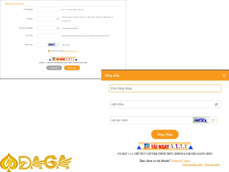 Hướng dẫn tham gia Daga